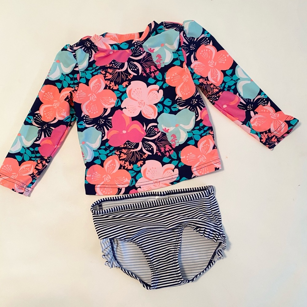 Carter’s Girls 18 month long sleeve swimsuit